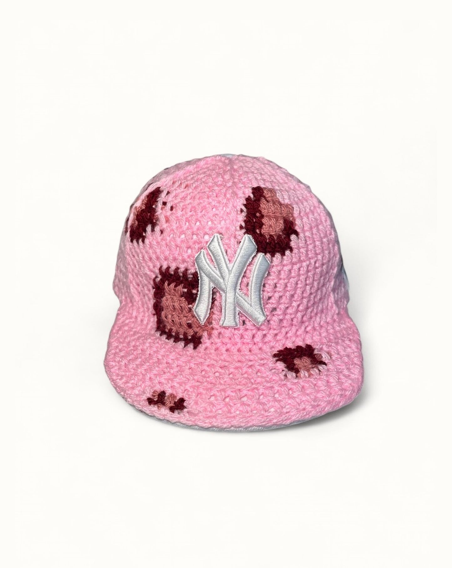 Pink leopard print Fitted