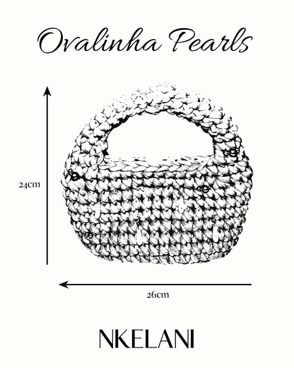 Ovalinha Pearls - White