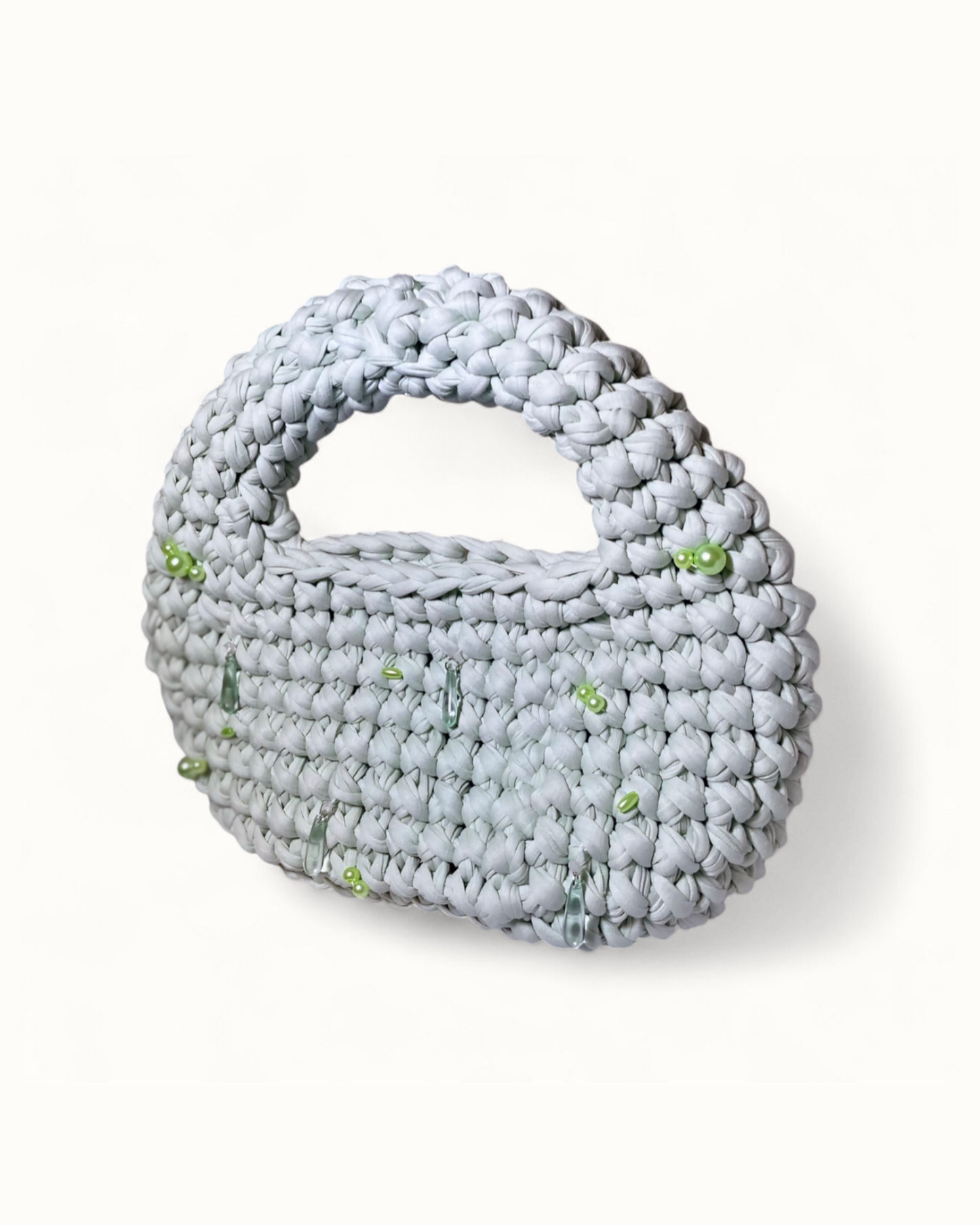 Ovalinha Pearls - Green Mint