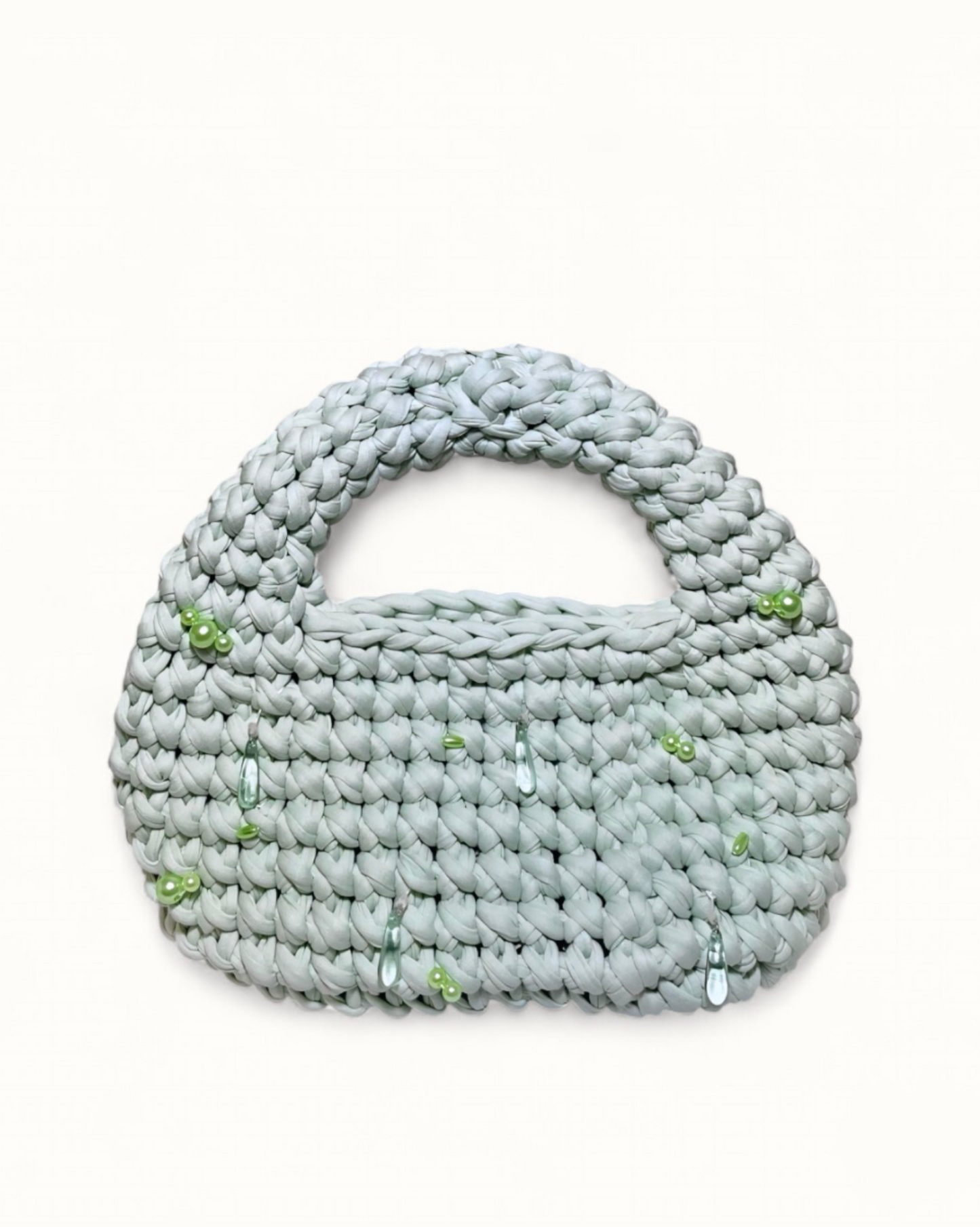 Ovalinha Pearls - Green Mint